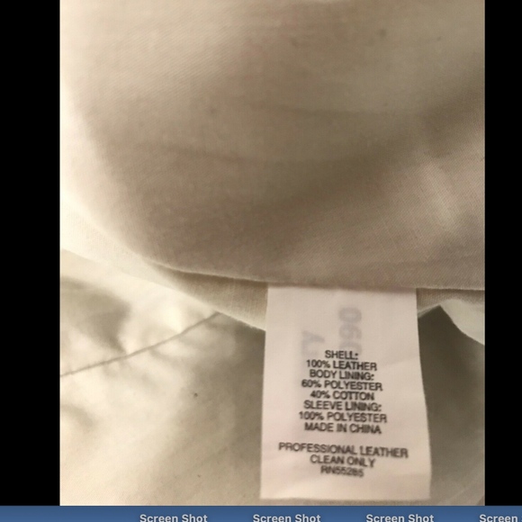 Express Bone Motorcycle Biker 100% Leather Jacket - Picture 4 of 7